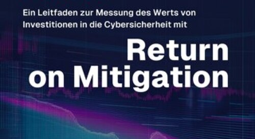 Whitepaper zur Rendite der Risikominimierung - Return on Mitigation Whitepaper